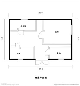 仓库布局图