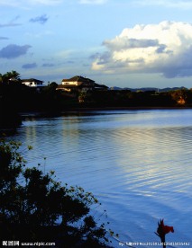 新西兰海滨风景