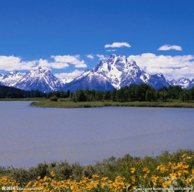 湖水风景