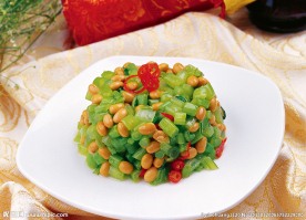 黄豆菜心