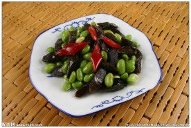 酱瓜毛豆
