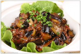 鱼香茄子煲