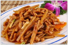 鱼香肉丝天香楼