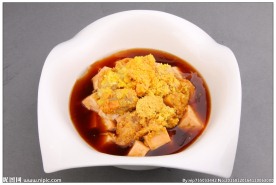 鱼籽豆腐