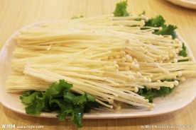火锅 金针菇