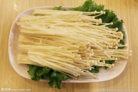 火锅 金针菇