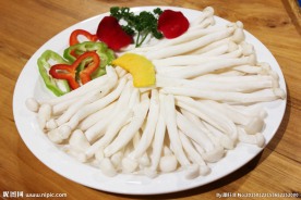 火锅 金针菇