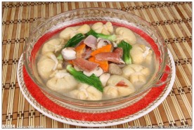 三鲜豆腐包