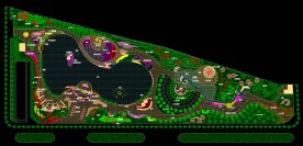 公园广场绿化 休闲广场园林绿化