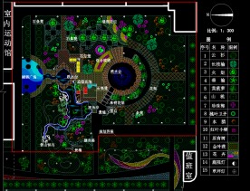 某文化广场平面规划设计图纸