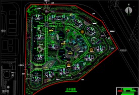 公园广场 鑫泰景观规划总平面