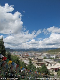 独克宗古城