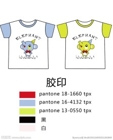 儿童服饰卡通印花短袖