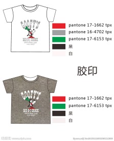 儿童服饰卡通印花短袖