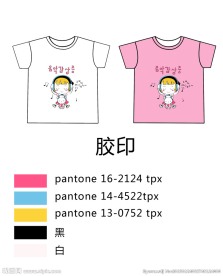 儿童服饰卡通印花短袖