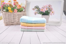 竹纤维毛巾照片