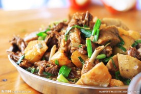 土豆炖老鹅