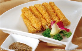 芝麻鱼条