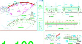 公园景观 水上木栈道