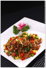 小炒黄牛肉