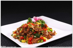 小炒黄牛肉