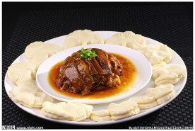 大葱扒羊肉