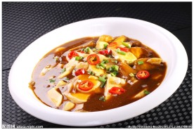 黄花鱼烧豆腐