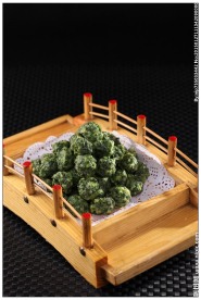 香酥韭菜丸子