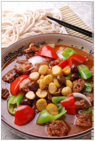 板栗大盘鸡