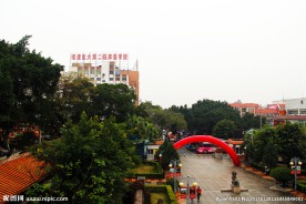 泉州街景 威远楼广场