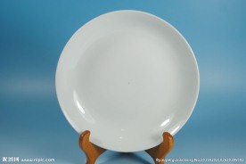 空白瓷盘样品