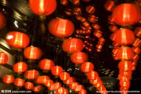 夜晚灯笼