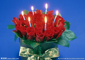 蛋糕蜡烛高清图片