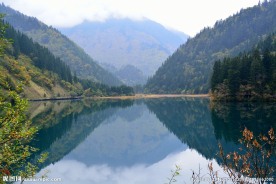 九寨沟熊猫湖