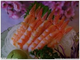 大虾刺身