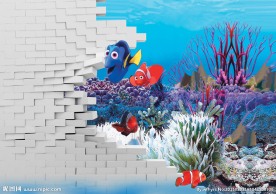 海底世界壁画