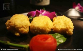 炸奶油蟹饼