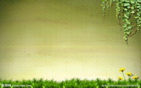 绿色春天分层背景