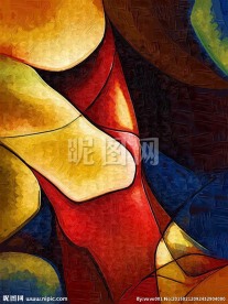 抽象画 装饰画 油画