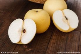新鲜黄金梨高精图