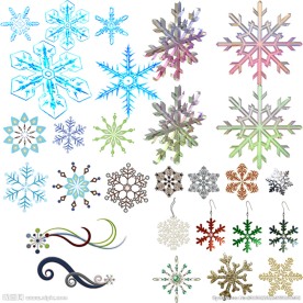 雪花素材