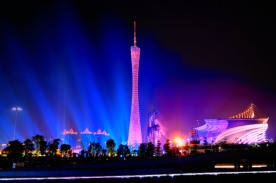 广州塔小蛮腰夜景