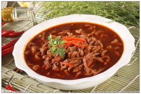 金针牛肉丝
