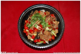 酸辣牛肉