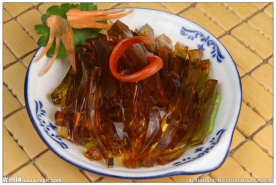 银丝鱼冻