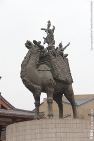 大唐西市雕塑