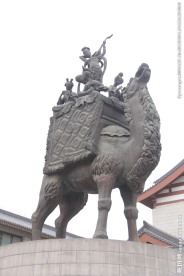 大唐西市雕塑
