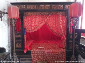 西安高家大院绣床