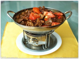 锅仔西红柿炖驴肉