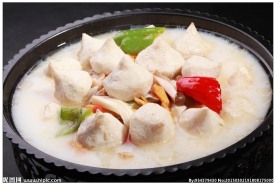 锅仔杂菌蟹粉球